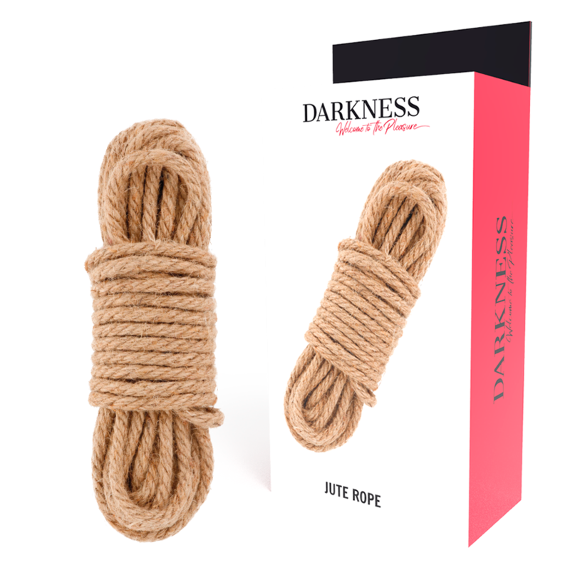 DARKNESS - JAPANESE ROPE 10 M JUTE DARKNESS BONDAGE - 1