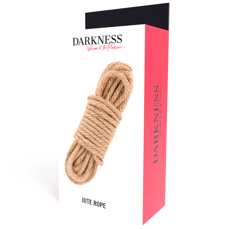 DARKNESS - JAPANESE ROPE 10 M JUTE DARKNESS BONDAGE - 4