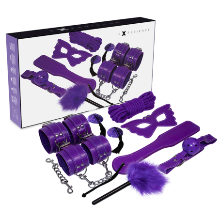 EXPERIENCE - BDSM FETISH KIT PURPLE SERIES