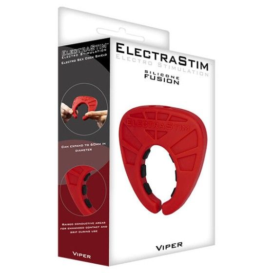 ELECTRASTIM - SILICONE FUSION VIPER COCK SHIELD ELECTRASTIM - 2