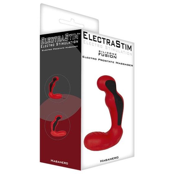 ELECTRASTIM - SILICONE FUSION HABANERO PROSTATE MASSAGER ELECTRASTIM - 4