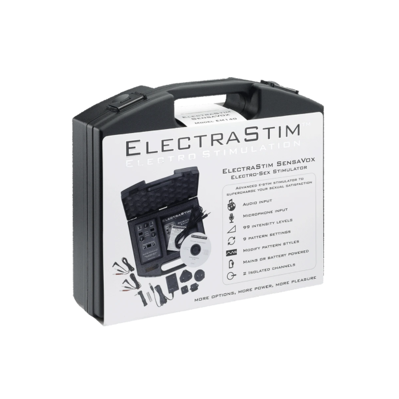 ELECTRASTIM - SENSAVOX E-STIM STIMULATOR ELECTRASTIM - 2