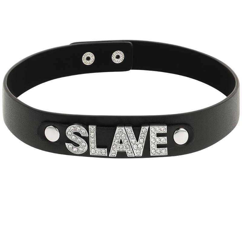 COQUETTE - CHIC DESIRE SLAVE VEGAN LEATHER CHOKER COQUETTE ACCESSORIES - 3