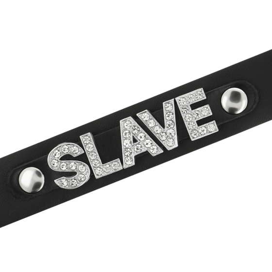 COQUETTE - CHIC DESIRE SLAVE VEGAN LEATHER CHOKER COQUETTE ACCESSORIES - 4