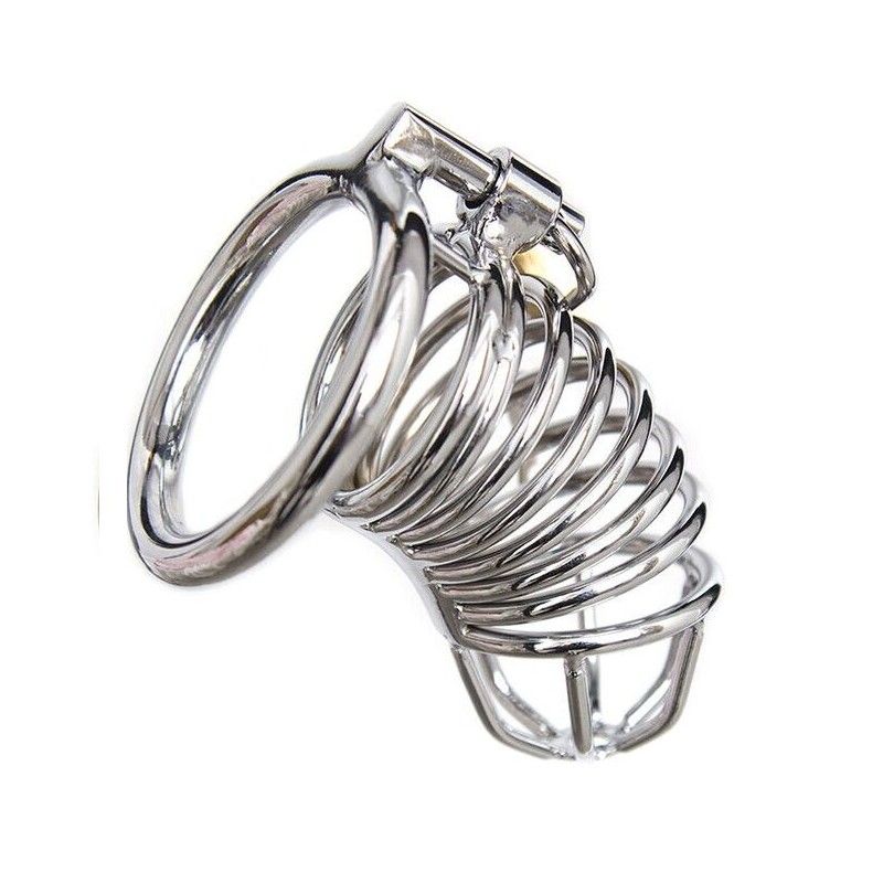 OHMAMA FETISH - METAL CHASTITY CAGE SIZE S OHMAMA FETISH - 1