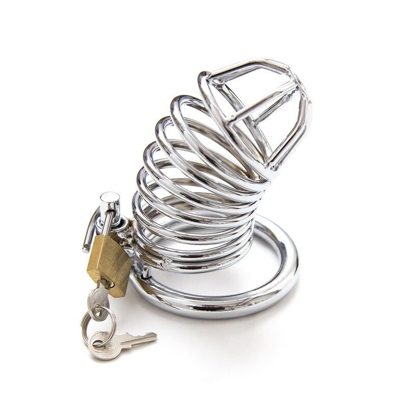 OHMAMA FETISH - METAL CHASTITY CAGE SIZE S OHMAMA FETISH - 3