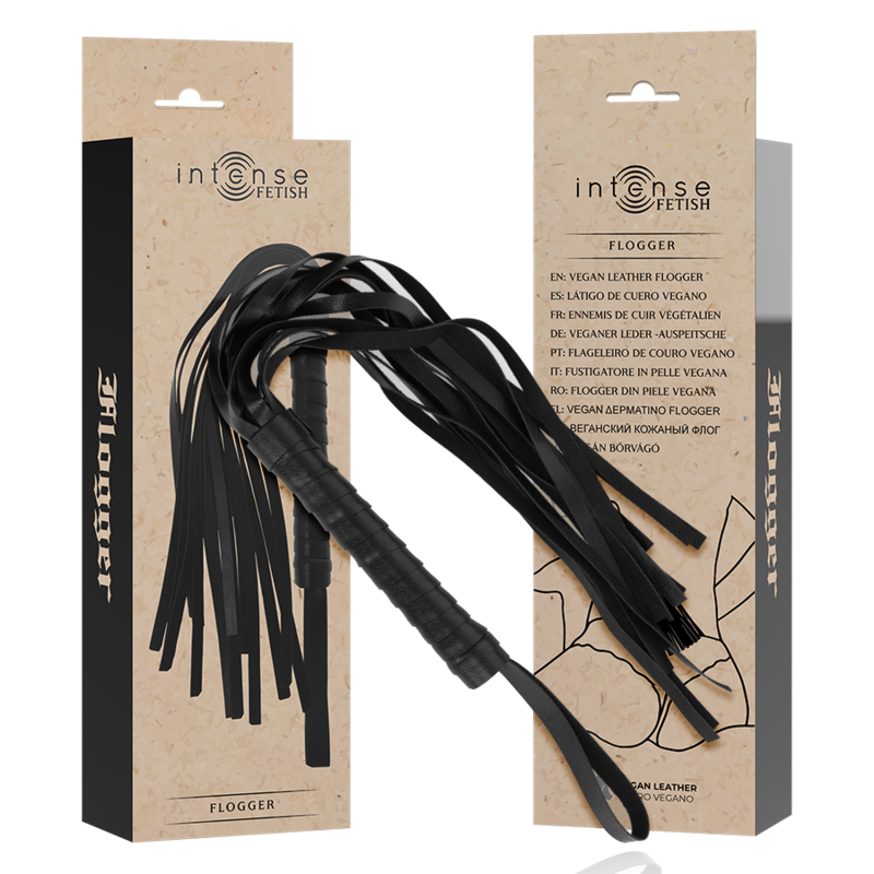 INTENSE FETISH - VEGAN LEATHER FLOGGER INTENSE FETISH - 1