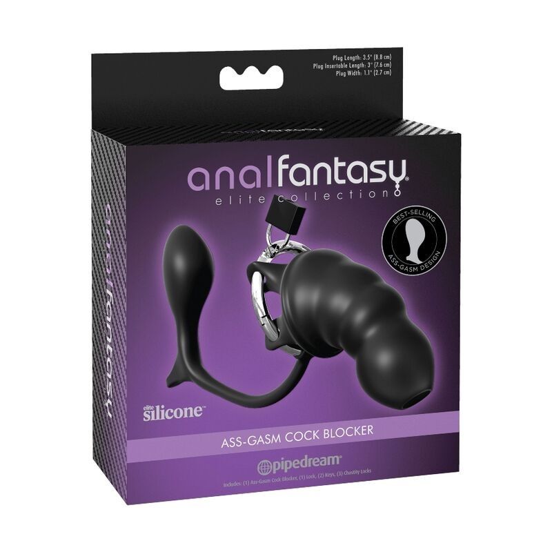 ANAL FANTASY ELITE COLLECTION - ASS-GASM COCK BLOCKER ANAL FANTASY ELITE COLLECTION - 3