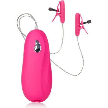 CALIFORNIA EXOTICS - VIBR HEATED NIPPLE TEASERS PINK