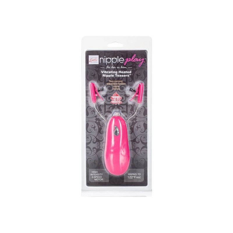 CALIFORNIA EXOTICS - VIBR HEATED NIPPLE TEASERS PINK CALIFORNIA EXOTICS - 2