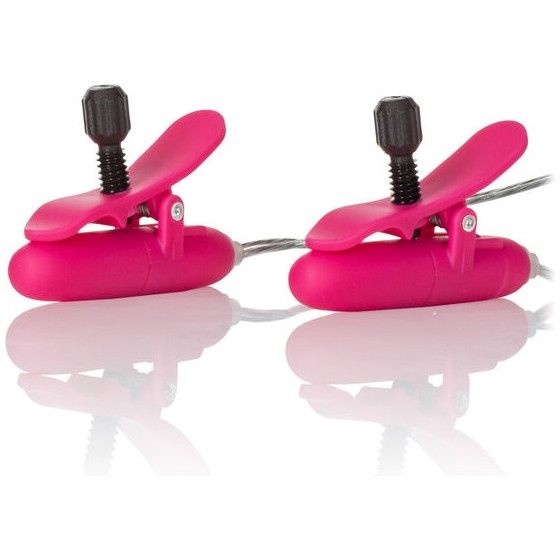 CALIFORNIA EXOTICS - VIBR HEATED NIPPLE TEASERS PINK CALIFORNIA EXOTICS - 3