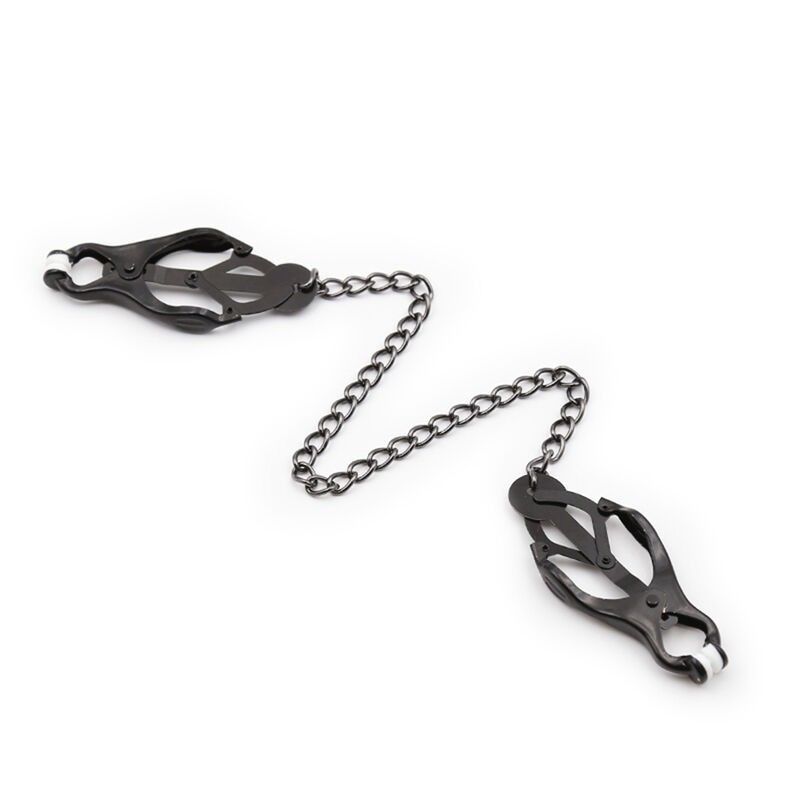 OHMAMA FETISH - JAPANESE NIPPLE Clamps WITH BLACK CHAIN OHMAMA FETISH - 2