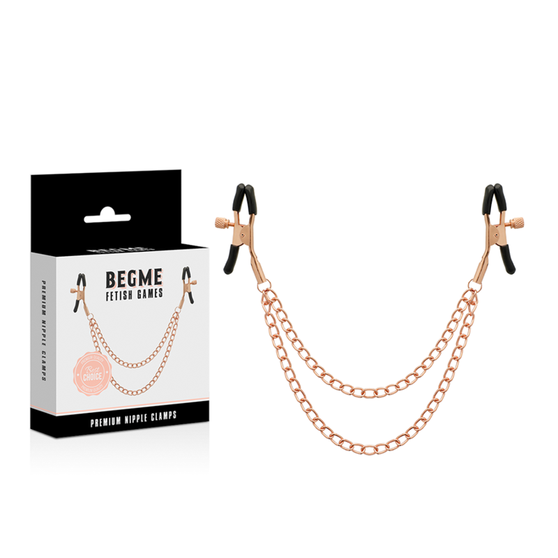 BEGME - BLACK EDITION PREMIUM NIPPLE CLAMPS BEGME BLACK EDITION - 2