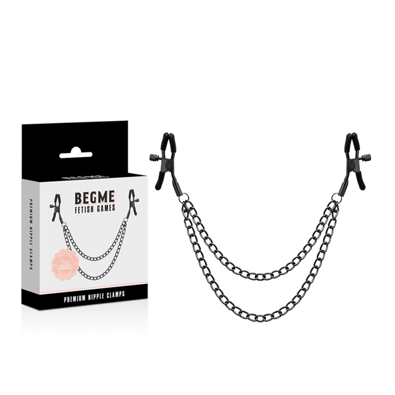 BEGME - RED EDITION NIPPLE CLIPS WITH CHAIN BEGME RED EDITION - 2