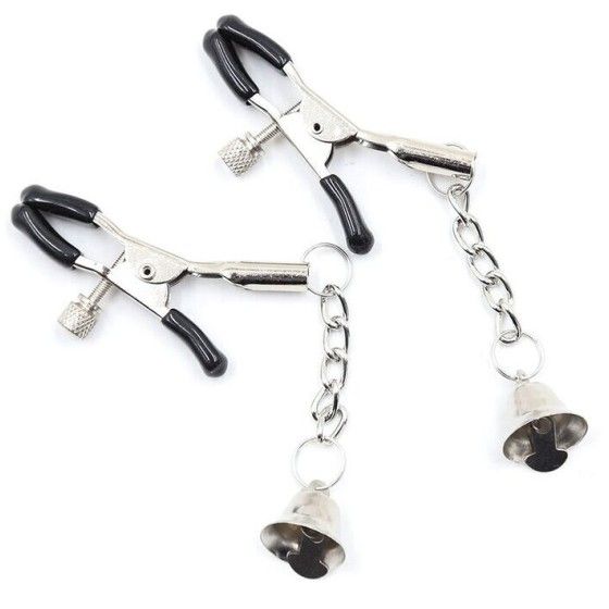 OHMAMA FETISH - NIPPLE Clamps WITH CHAIN AND BELLS OHMAMA FETISH - 1
