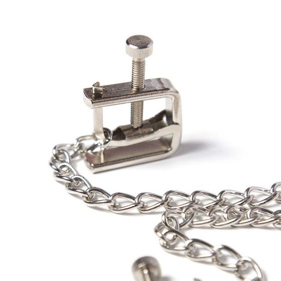 OHMAMA FETISH - METAL SCREW CLAMPS WITH CHAIN OHMAMA FETISH - 3