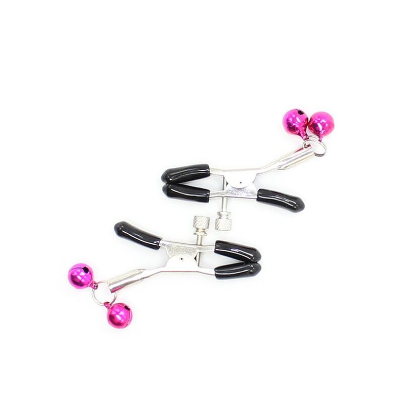 OHMAMA FETISH - NIPPLE CLAMPS WITH PINK BELL OHMAMA FETISH - 5