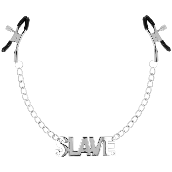 OHMAMA FETISH NIPPLE CLAMPS WITH CHAINS - SLAVE OHMAMA FETISH - 1