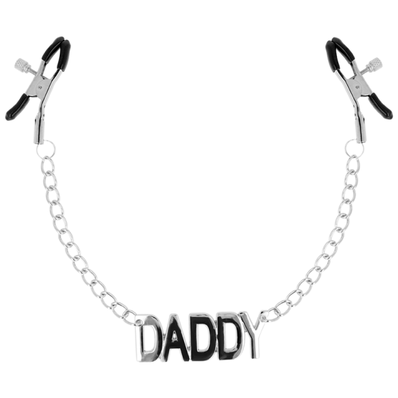 OHMAMA FETISH NIPPLE CLAMPS WITH CHAINS - DADDY OHMAMA FETISH - 1