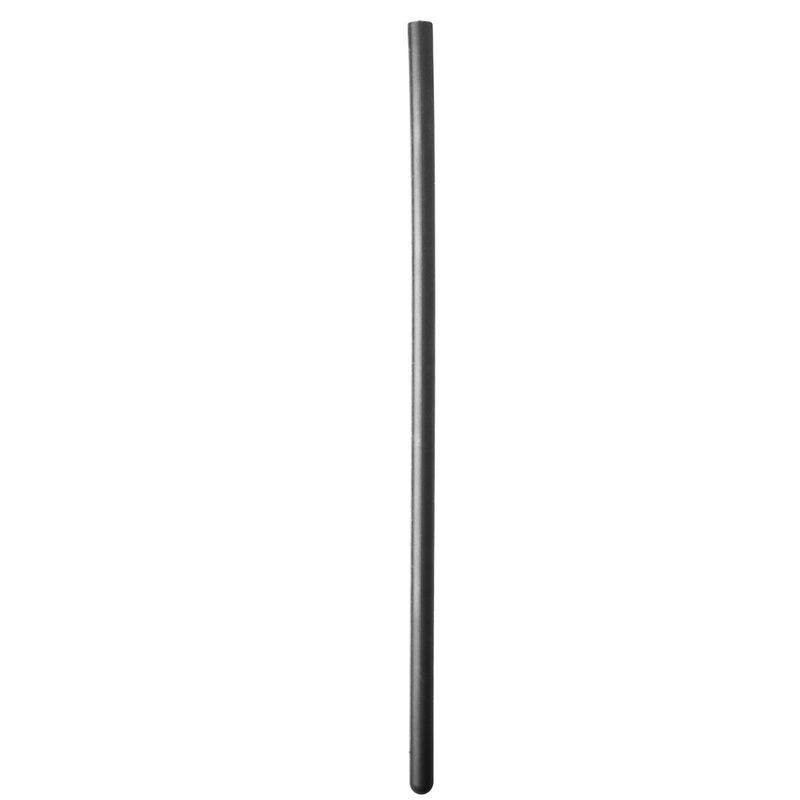 ALL BLACK - 8MM URETHRAL PROBE SILICONE ALL BLACK - 1