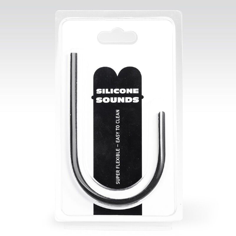 ALL BLACK - 10 MM SILICONE URETHRAL PROBE ALL BLACK - 2