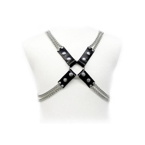 LEATHER BODY - CHAIN HARNESS