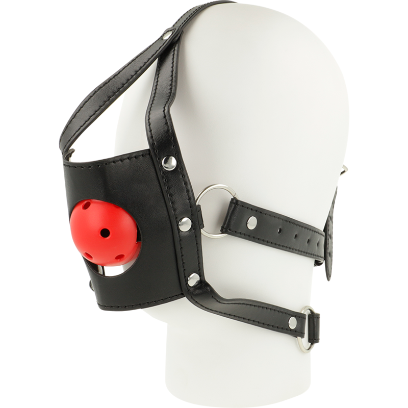 OHMAMA OPEN MOUTH HEAD HARNESS OHMAMA FETISH - 1