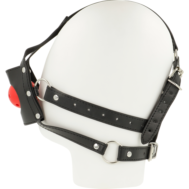 OHMAMA OPEN MOUTH HEAD HARNESS OHMAMA FETISH - 2