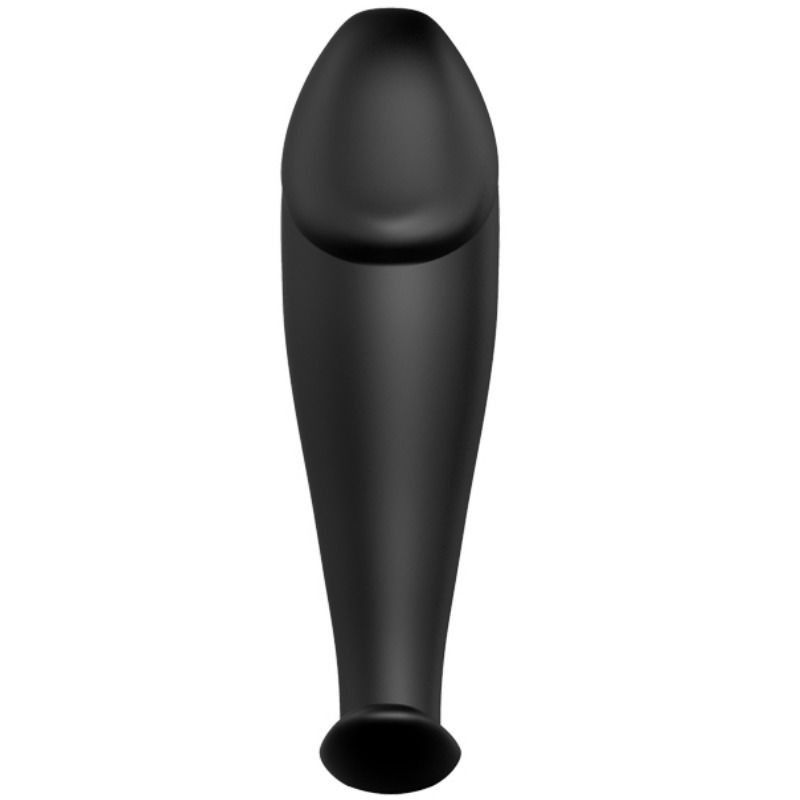 PRETTY LOVE - SILICONE ANAL PLUG PENIS FORM AND 12 VIBRATION MODES BLACK PRETTY LOVE BOTTOM - 2