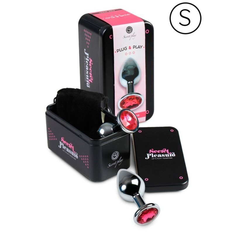 SECRETPLAY - PLUG ANAL ALUMINUM FUCHSIA 7 CM SECRETPLAY TOYS - 2