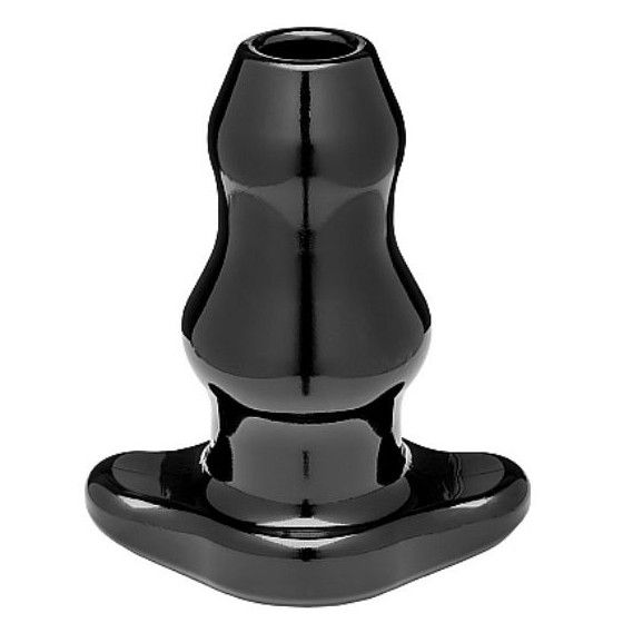 PERFECT FIT BRAND - DOUBLE TUNNEL PLUG LARGE BLACK