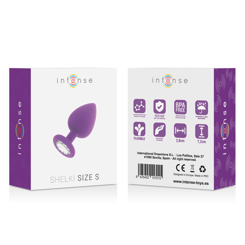 INTENSE - SHELKI S PLUG ANAL LILAC INTENSE ANAL TOYS - 6