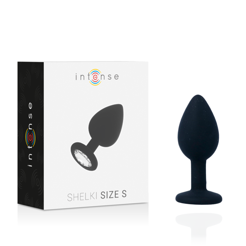 INTENSE - SHELKI S PLUG ANAL BLACK INTENSE ANAL TOYS - 1