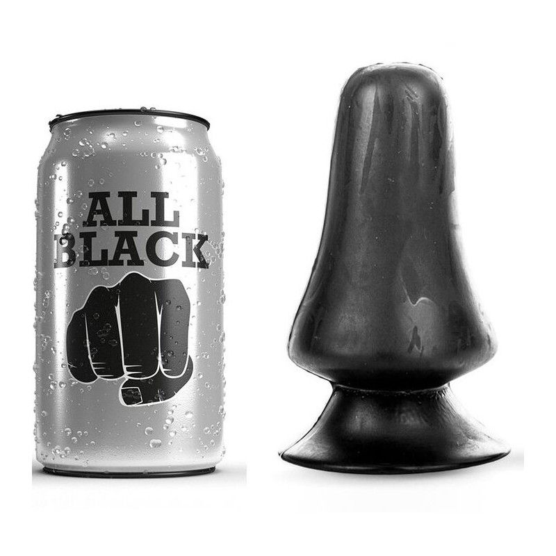 ALL BLACK - ANAL PLUG 12 CM ALL BLACK - 1