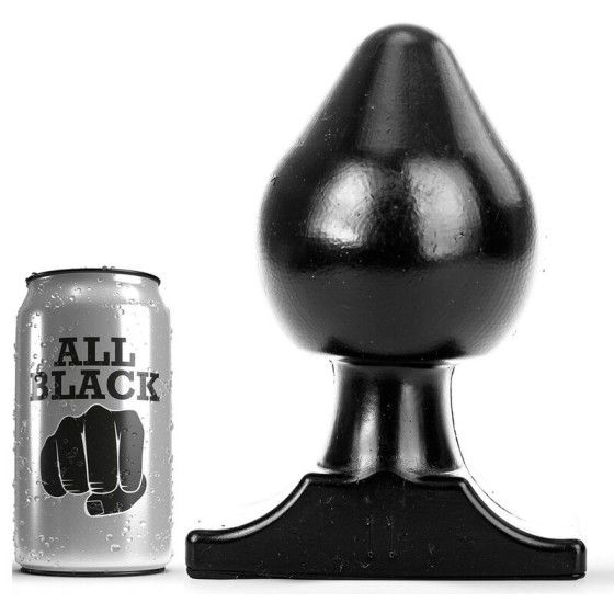 ALL BLACK - ANAL PLUG 19 CM ALL BLACK - 1
