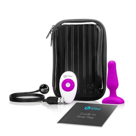 B-VIBE - NOVICE REMOTE CONTROL ANAL PLUG FUCHSIA B-VIBE - 3