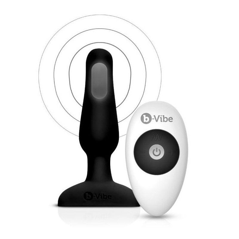 B-VIBE - NOVICE REMOTE CONTROL ANAL PLUG BLACK B-VIBE - 7