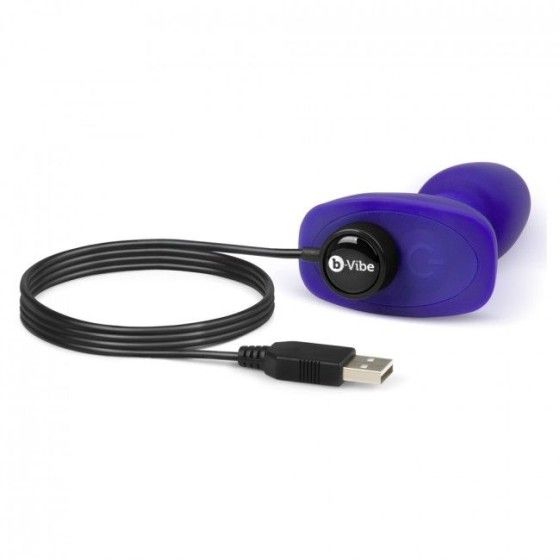 B-VIBE - RIMMING REMOTE CONTROL ANAL PLUG PETITE LILAC B-VIBE - 7