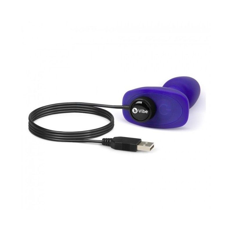 B-VIBE - RIMMING REMOTE CONTROL ANAL PLUG PETITE LILAC B-VIBE - 7