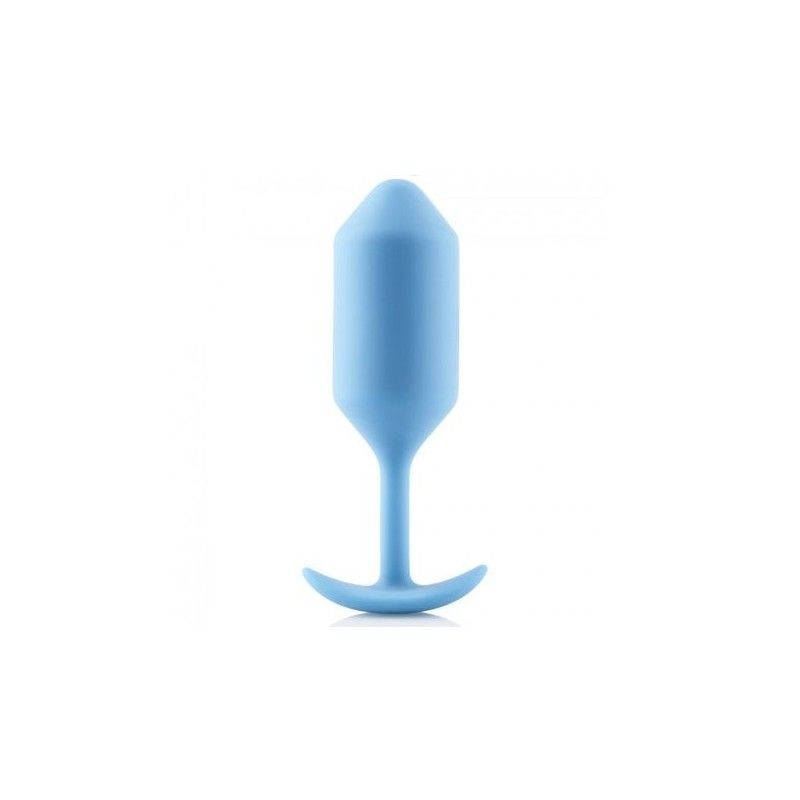 B-VIBE - SNUG ANAL PLUG 3 SKY BLUE B-VIBE - 1