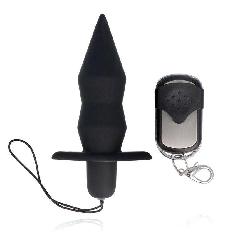 SPIRIT - ANAL PLUG REMOTE CONTROL BLACK SPIRIT - 1