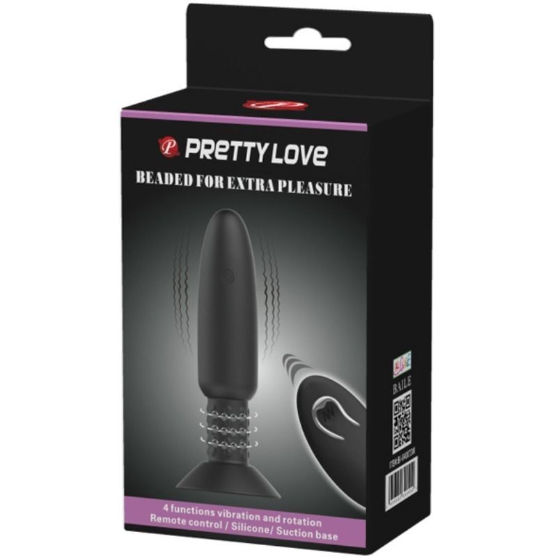 PRETTY LOVE - PLUG WITH VIBRATION AND ROTATION PRETTY LOVE BOTTOM - 9