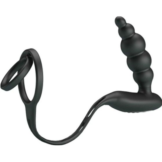 PRETTY LOVE - PENIS RINGS WITH VIBRATOR PLUG PRETTY LOVE BOTTOM - 5