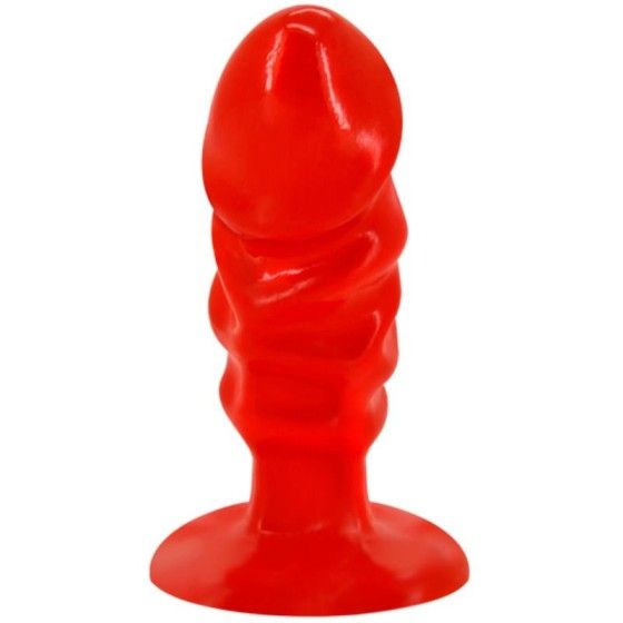 BAILE - UNISEX ANAL PLUG WITH RED SUCTION CUP BAILE ANAL - 1