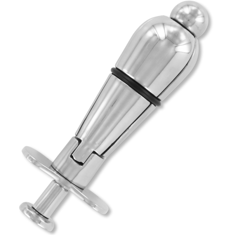 METAL HARD - METAL ANAL PLUG WITH LOCK METAL HARD - 1