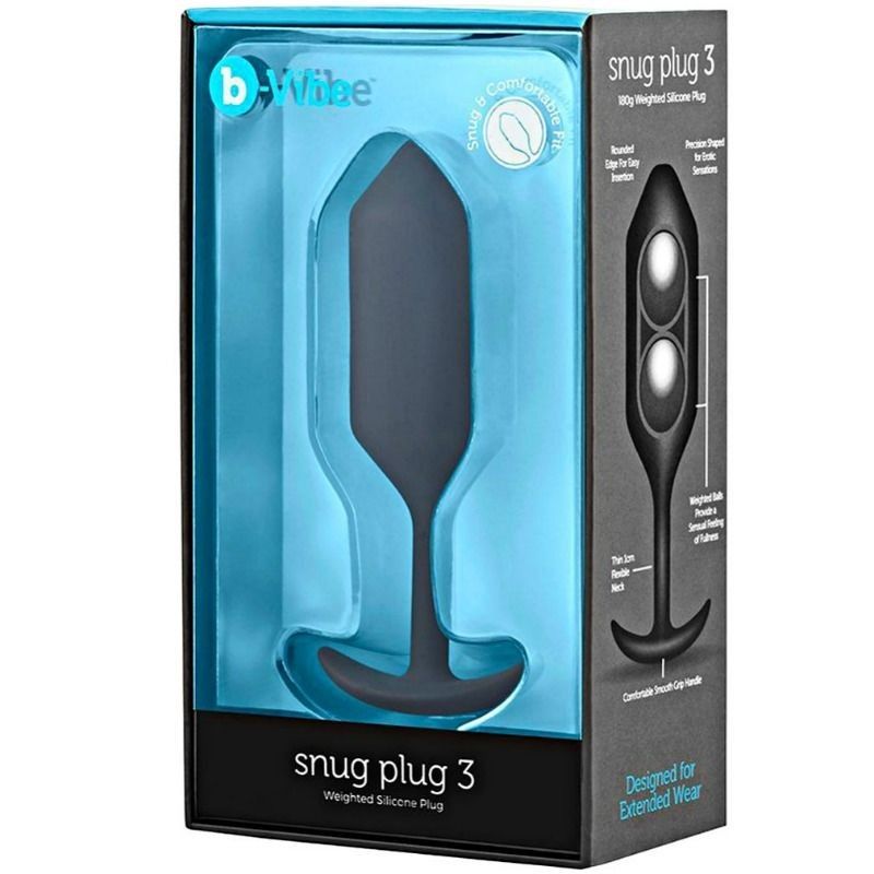 B-VIBE - PLUG ANAL SNUG PLUG 3 B-VIBE - 3