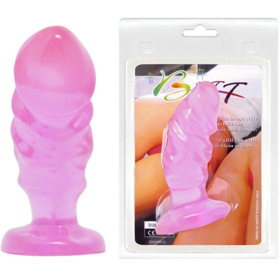BAILE - UNISEX ANAL PLUG WITH PINK SUCTION CUP BAILE ANAL - 4