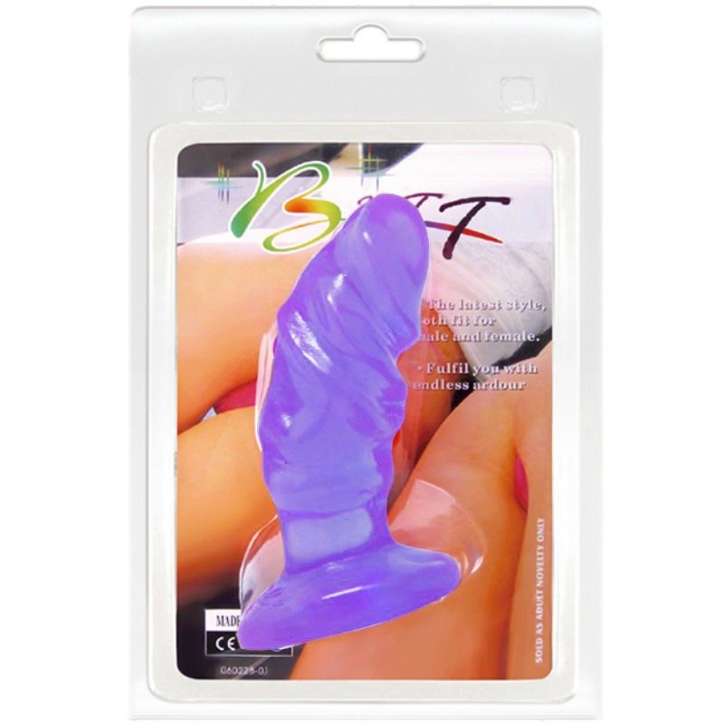 BAILE - UNISEX ANAL PLUG WITH LILAC SUCTION CUP BAILE ANAL - 4