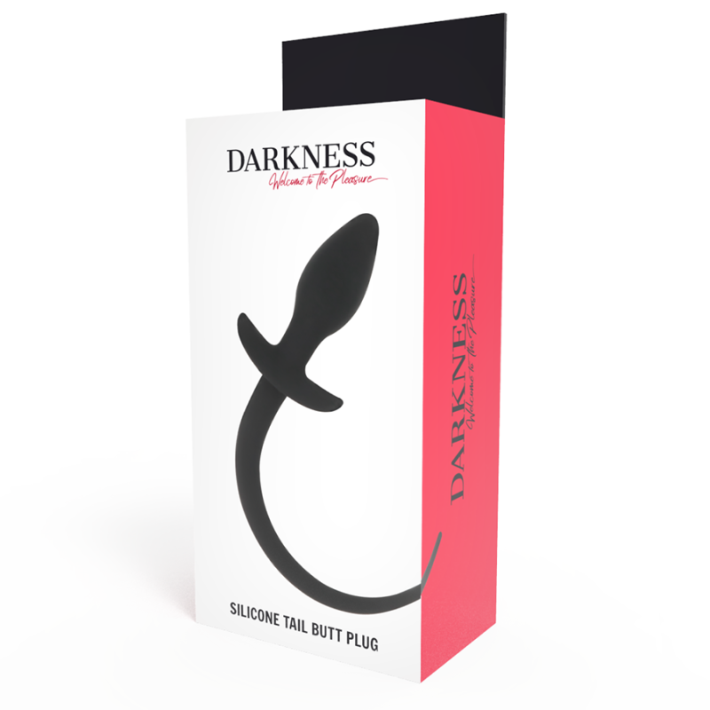 DARKNESS - ANAL PLUG 28 CM BLACK SILICONE DARKNESS ANAL - 3