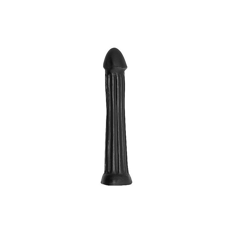 ALL BLACK - PLUG DILDO 31 CM ALL BLACK - 2